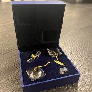 COPY - SWAROVSKI Gold Crystal Graduation Set